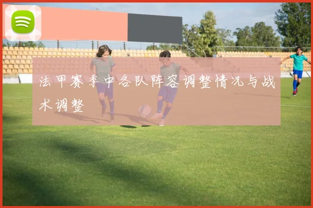 法甲赛季中各队阵容调整情况与战术调整